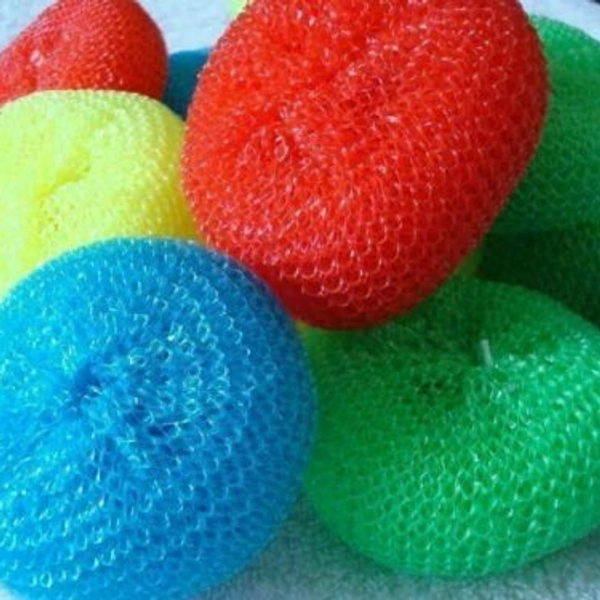 Plastic Scrubber - 1 Pcs