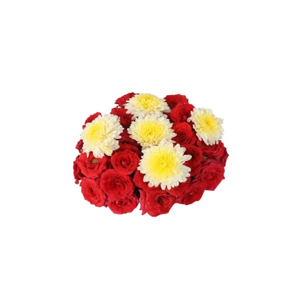 Assorted Puja Flowers - 100 Gm