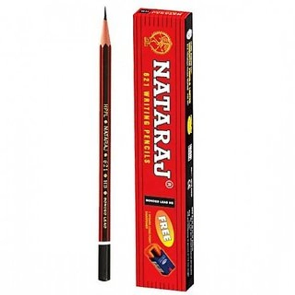 Natraj 621 HB Superior Bonded Lead Pencil - 10 Pc