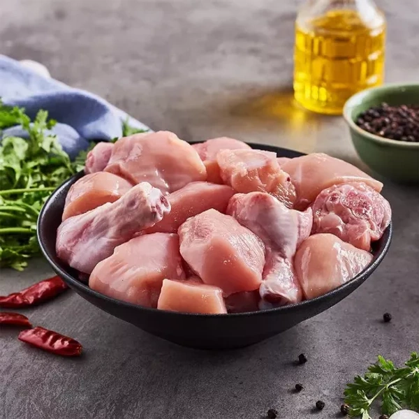 Chikan Curry Cut Without Skin - 1 Kg
