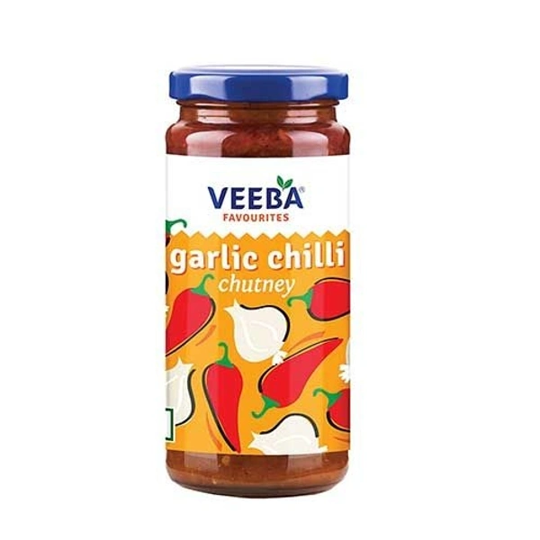 Veeba Garlic Chillie Chutny - 250 Gm