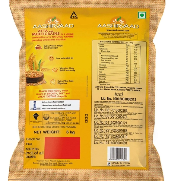 Ashirwad Aata - 5kg