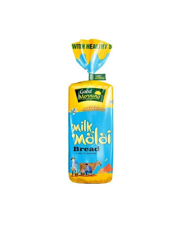 Good Morning Milk Malai White Bread - 400g