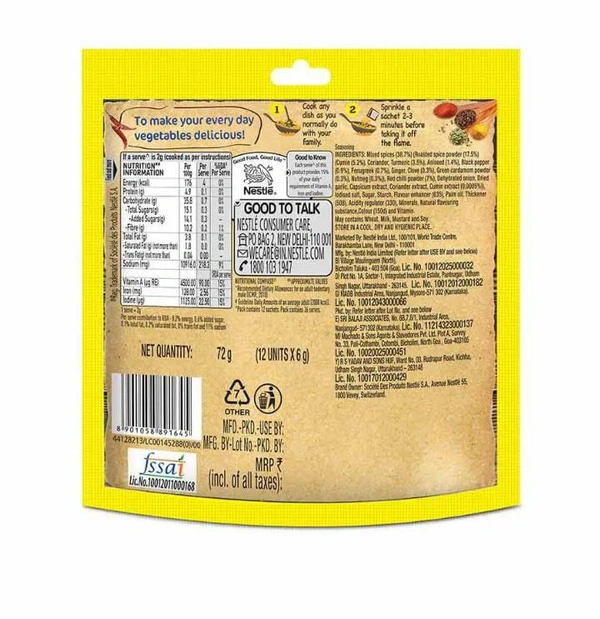 Maggi Masala  - 72g