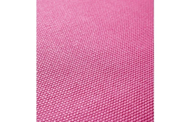 Yoga Mat Eco-Friendly For Fitness Exercise Workout Gym With Non-Slip Pad (180x60xcm) Color May Very