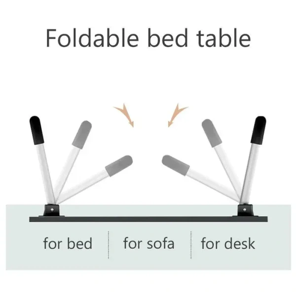 Multi-Purpose Laptop Desk for Study and Reading with Foldable Non-Slip Legs Reading Table Tray , Laptop Table ,Laptop Stands, Laptop Desk, Foldable Study Laptop Table ( PINK )