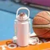 Stainless Steel Vacuum Insulated Water Bottle with Handle & Adjustable Strap (1000 ML / 1 Pc / Mix Color)