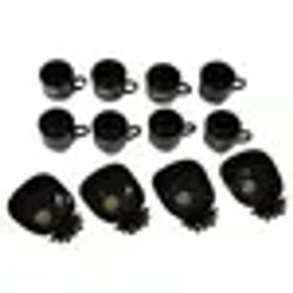 Pine Junction Ceramic Tea / cups / Mug Set With Pineapple Shape Serving Bowl (12 Pcs set)
by DeoDap