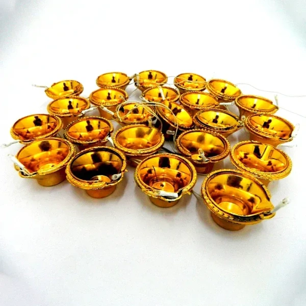 LED Diya Series Light, Fairy Lights for Diwali Decoration (16 Diya)
by DeoDap