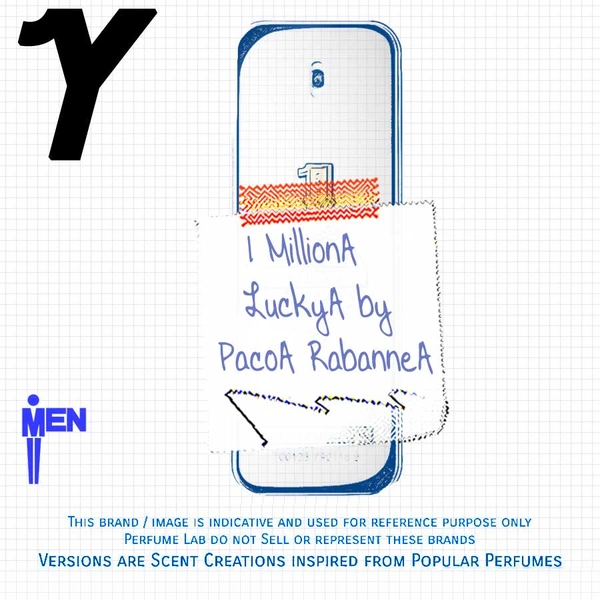 1 MillionA LuckyA by PacoA RabanneA Version Id.:  PL0507 - 9ml EDP Spray