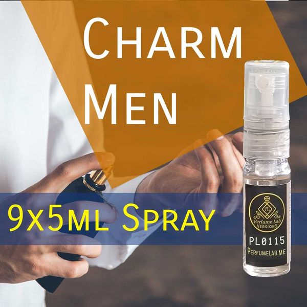 Charm Men - X Versions 5ml EDP Spray Set