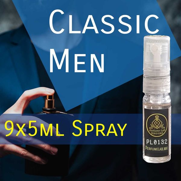 Classic Men - X Versions 5ml EDP Spray Set