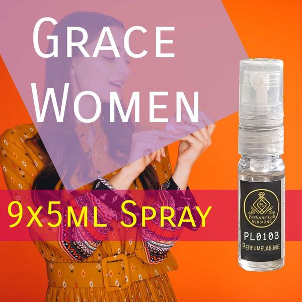 Grace Women - X Versions 5ml EDP Spray Set