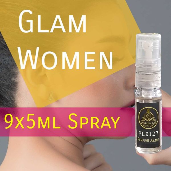 Glam Women - X Versions 5ml EDP Spray Set