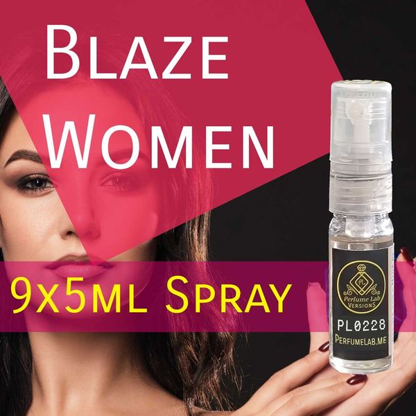 Blaze Women - YZ Versions 5ml EDP Spray Set
