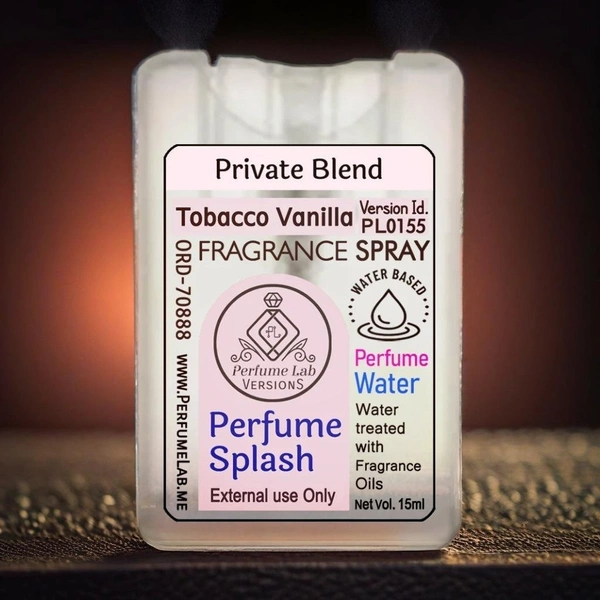 Tobacco Vanilla Perfume Splash Pocket Spray - Version Id. PL0155