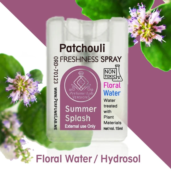 Patchouli Hydrosol Summer Splash