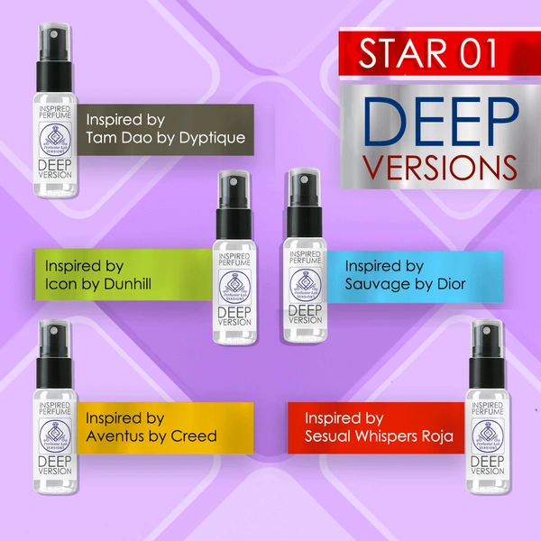 STAR 01 Deep Versions - NANO Spray Set of 5