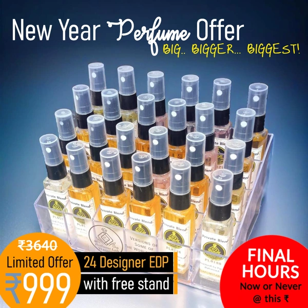 24 Top Seller Perfume Versions New Year Fragrance Fiesta