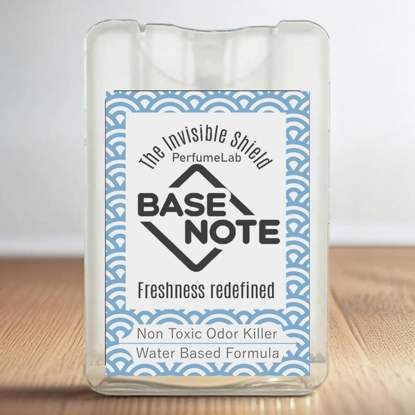 BASE NOTE Underarm Spray | Effective Odor Control | Natural - Base Note Pocket Spray 150 Shots - 15.5 ml