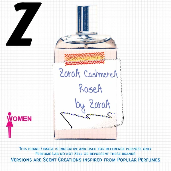ZaraA CashmereA RoseA by ZaraA Version Id.:  PL0523 - 9ml EDP Spray