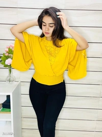 New Arrival Imported Top* - Free, White