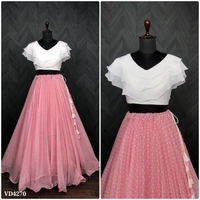 Organza Lahenga - Pink, Free