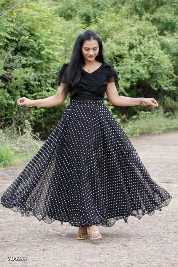 Organza Lahenga - Black, Free