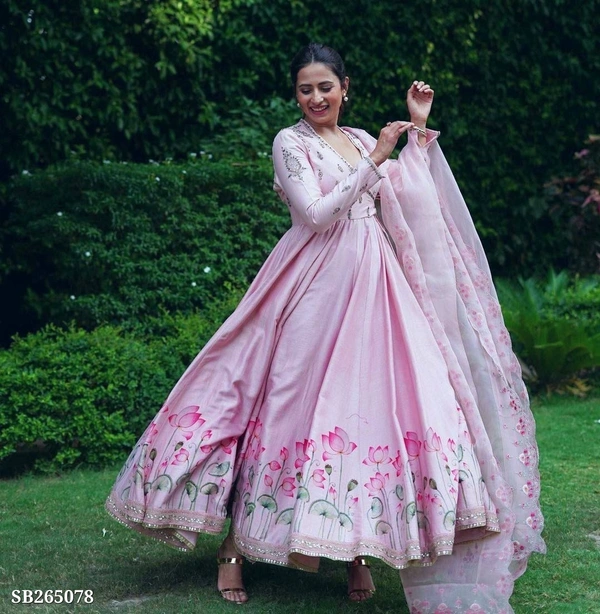 New Arrival Anarkali Gown* - Free