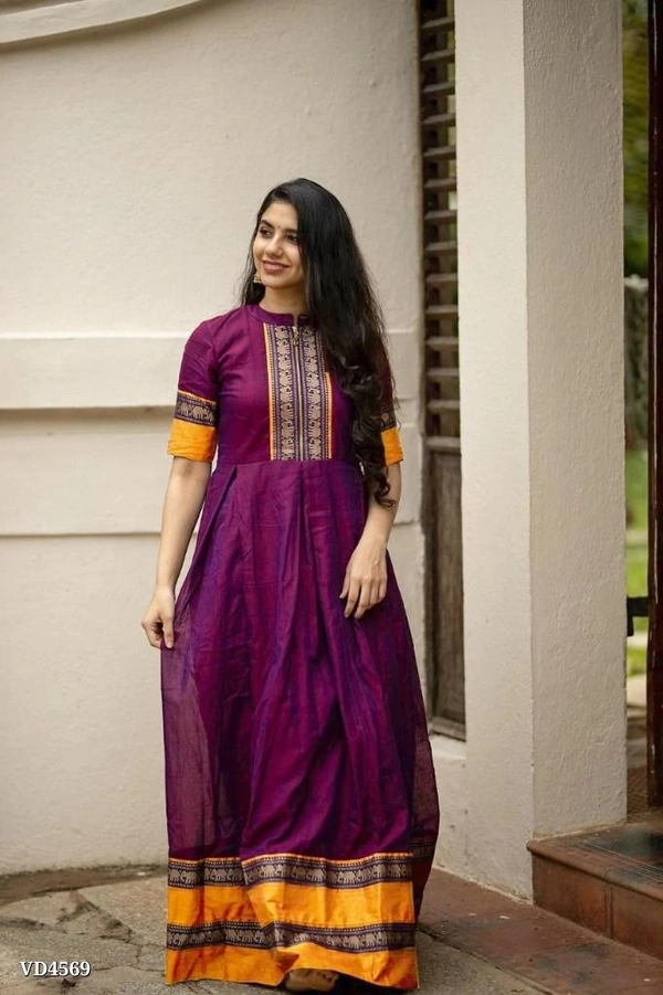 New ARRIVAL Ready To Wear Gown* - Free, Voilet