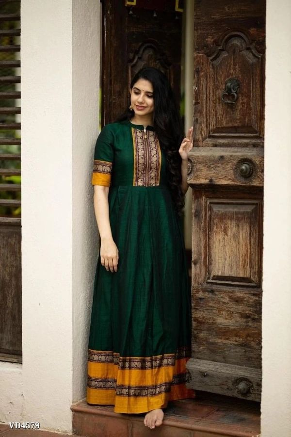 New ARRIVAL Ready To Wear Gown* - Free, Green