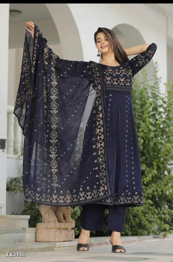 New Arrival Beautiful Nayra Cut Kurti* - L