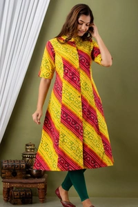 Priencess Cut Aline Kurta* - M
