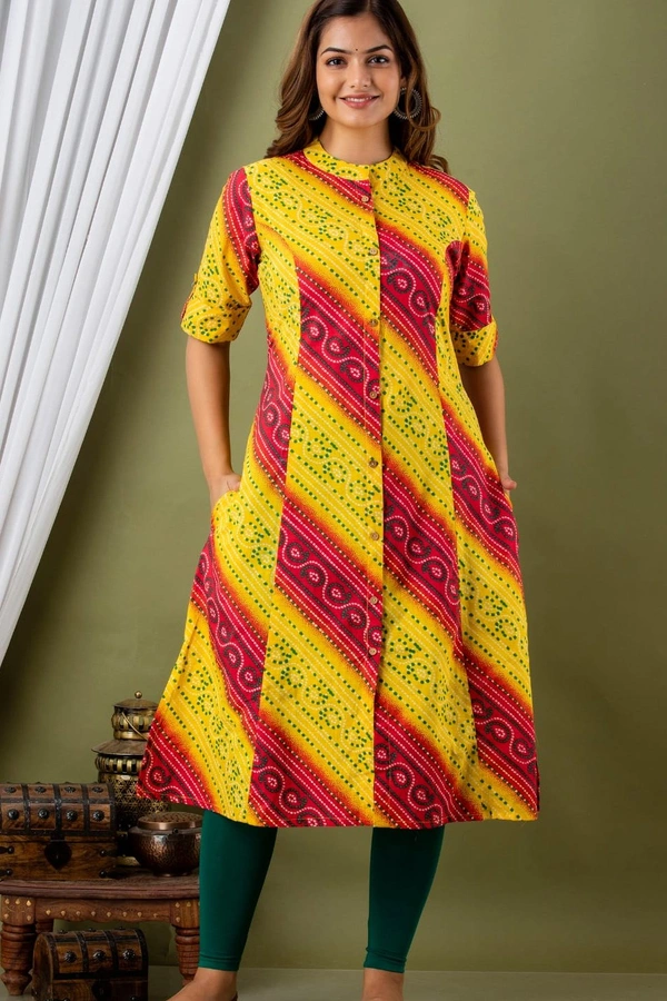Priencess Cut Aline Kurta* - L