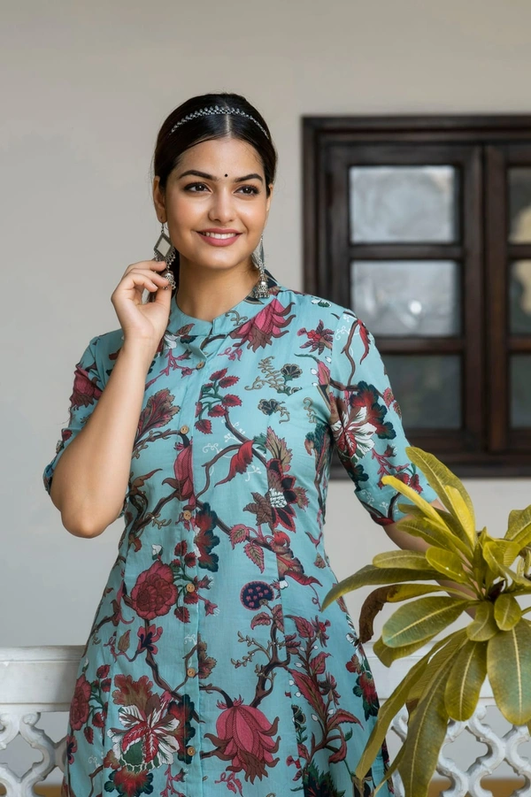 Priencess Cut Aline Kurta - M