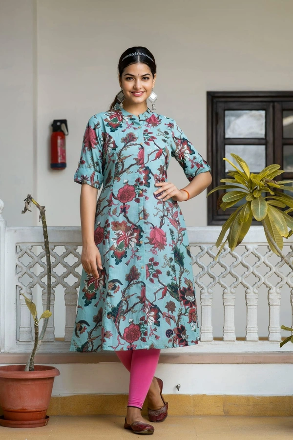 Priencess Cut Aline Kurta - M
