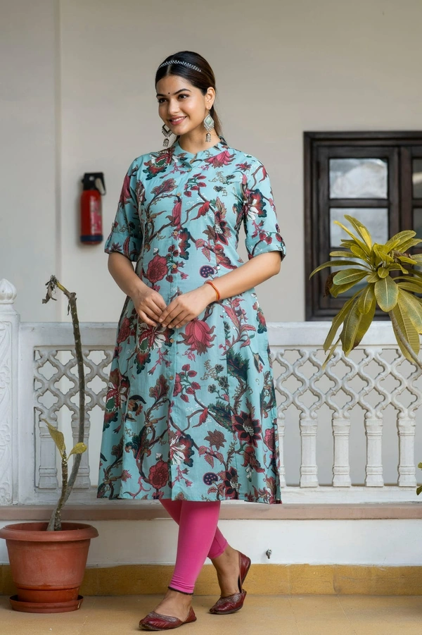 Priencess Cut Aline Kurta - M