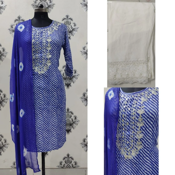 👗Evergreen all day in our new LEHERIYA Suit set. - Blue, M