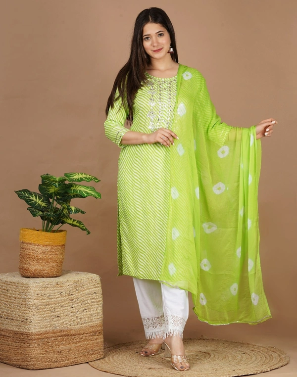 👗Evergreen all day in our new LEHERIYA Suit set. - M, Green