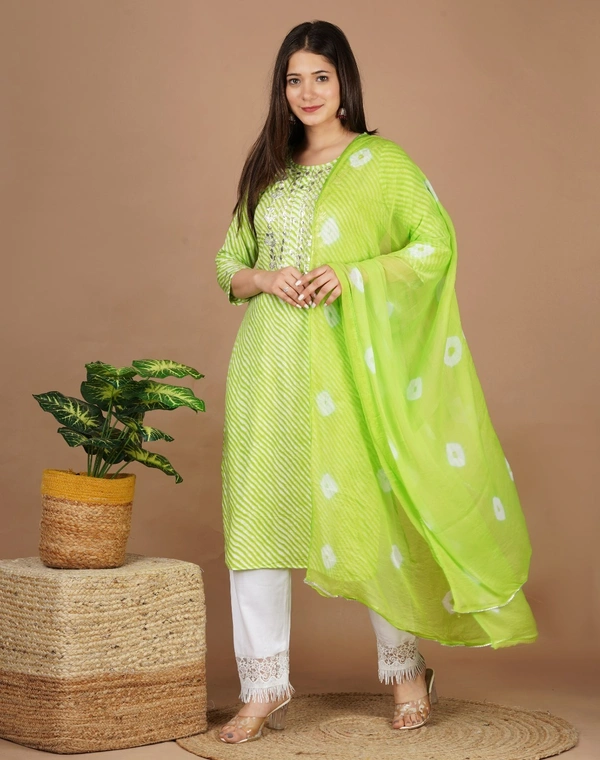 👗Evergreen all day in our new LEHERIYA Suit set. - L, Green
