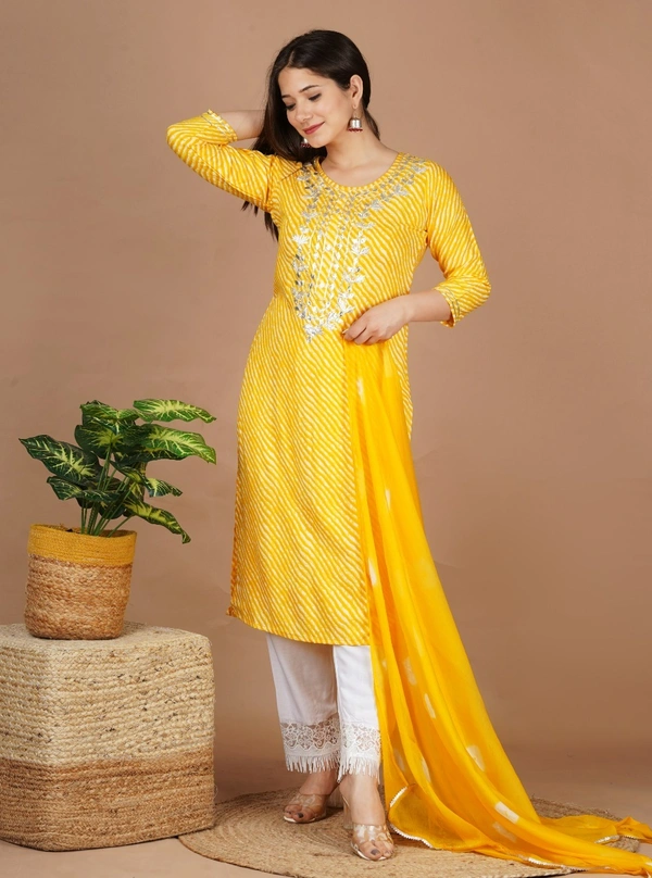 👗Evergreen all day in our new LEHERIYA Suit set. - XL, Yellow