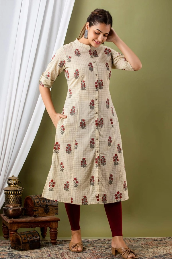 👗Priencess cut Aline Kurta. - XXL