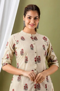 👗Priencess cut Aline Kurta. - XXL
