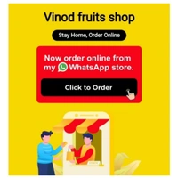 Vinod Fruits Shop - Logo