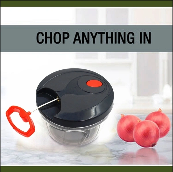 0080V ATM BLUE 450 ML CHOPPER WIDELY USED IN ALL TYPES OF HOUSEHOLD KITCHEN PURPOSES FOR CHOPPING AND CUTTING OF VARIOUS KINDS OF FRUITS AND VEGETABLES ETC.