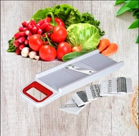 0141B 6IN1 SLICER MULTI PURPOSE VEGETABLE SLICER GRATER FOR KITCHEN USE