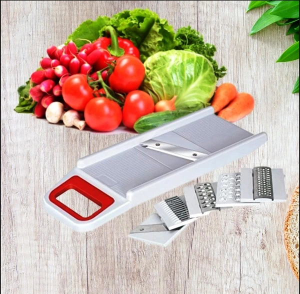 0141B 6IN1 SLICER MULTI PURPOSE VEGETABLE SLICER GRATER FOR KITCHEN USE