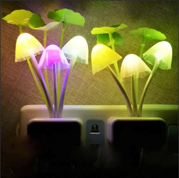 0239 NIGHT LIGHT MUSHROOM LAMP (COLORFUL), NIGHT LAMP