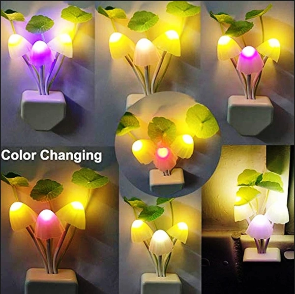 0239 NIGHT LIGHT MUSHROOM LAMP (COLORFUL), NIGHT LAMP