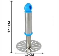 0586A STAINLESS STEEL POTATO MASHER, PAUBHAJI MASHER
